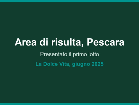 La Dolce Vita - Ex Area di Risulta: via ai lavori entro l'estate, presentato il primo lotto