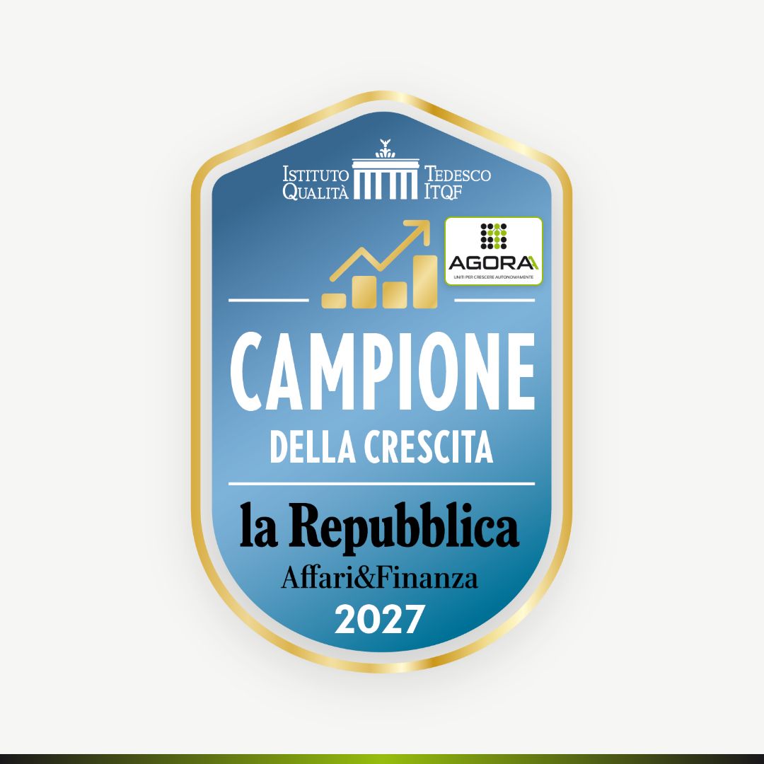 Campioni della Crescita 2027 - Consorzio Stabile Agoraa tra le imprese italiane più dinamiche